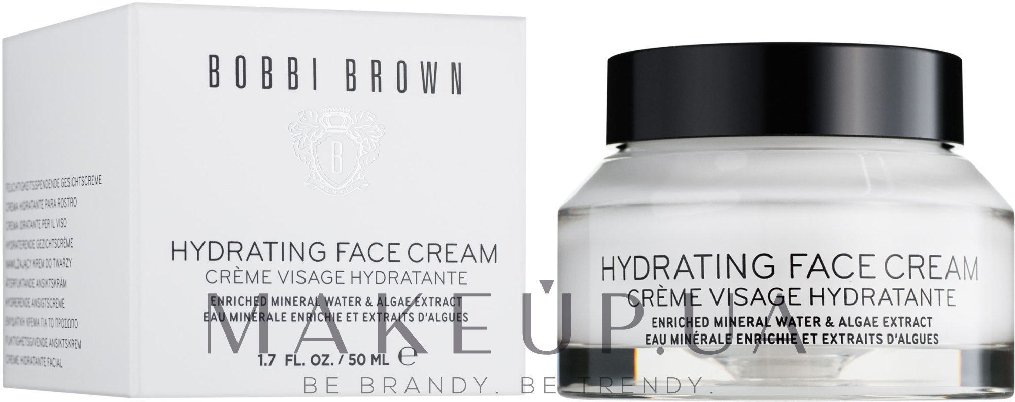Зволожувальний крем для обличчя з мінеральною водою та екстрактом водоростей - Bobbi Brown Hydrating Face Cream — фото 50ml