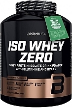 Протеин "Кофе латте" - BiotechUSA ISO Whey Zero Lactose Free Caffe Latte Protein — фото N3