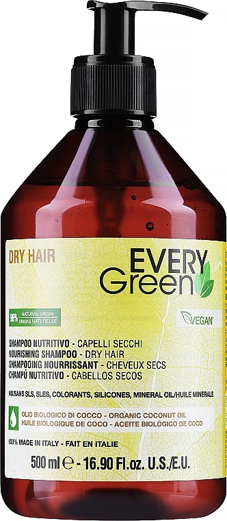 Шампунь для сухого волосся  - Dikson Every Green Dry Hair Nourishing Shampoo — фото N5