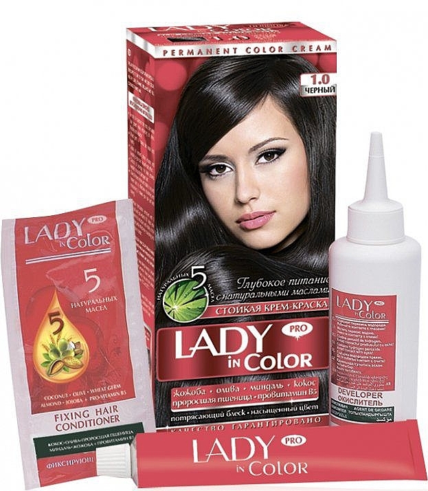 УЦЕНКА Крем-краска для волос - Sts Cosmetics Lady In Color * — фото N1