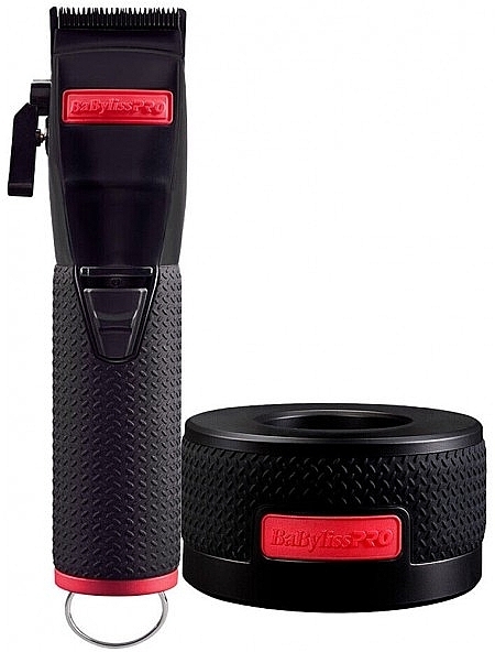 Машинка для стрижки - BaByliss Pro FX8700RBPE Boost+ Black&Red Clipper — фото N3