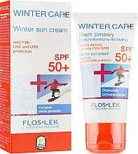 Духи, Парфюмерия, косметика Солнцезащитный зимний крем SPF 50+ - Floslek Winter Care Winter Sun Cream SPF 50+