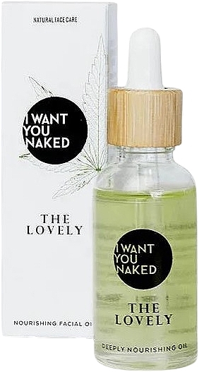 Глубоко питательное масло для лица - I Want You Naked The Lovely Holy Hemp Deeply Nourishing Oil — фото N1