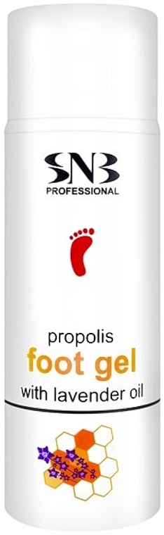 Гель для ног с прополисом и маслом лаванды - SNB Professional Foot Gel With Propolis And Lavender Oil — фото N1
