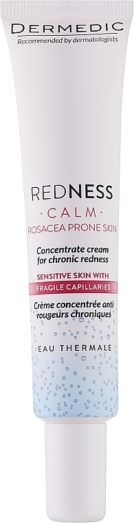 Крем-концентрат для кожи с куперозом - Dermedic Redness Calm Concentrate Cream For Chronic Redness