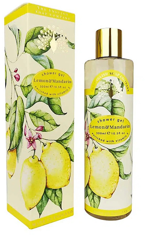 Гель для душу "Лимон і мандарин" - The English Soap Company Lemon & Mandarin Shower Gel — фото N1