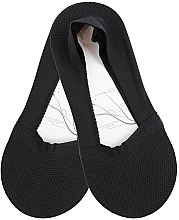 Носки-следы женские, черные, сеточка - Moraj — фото N1
