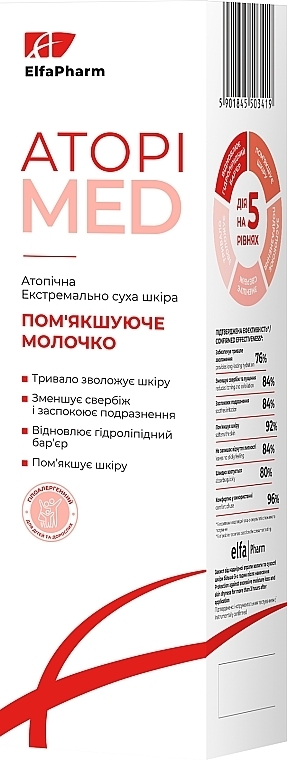 УЦІНКА Пом'якшувальне молочко - Elfa Pharm Atopi Med Body Milk * — фото N2