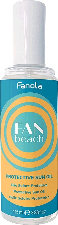 Солнцезащитное масло для волос - Fanola Fanbeach Protective Sun Oil — фото N1