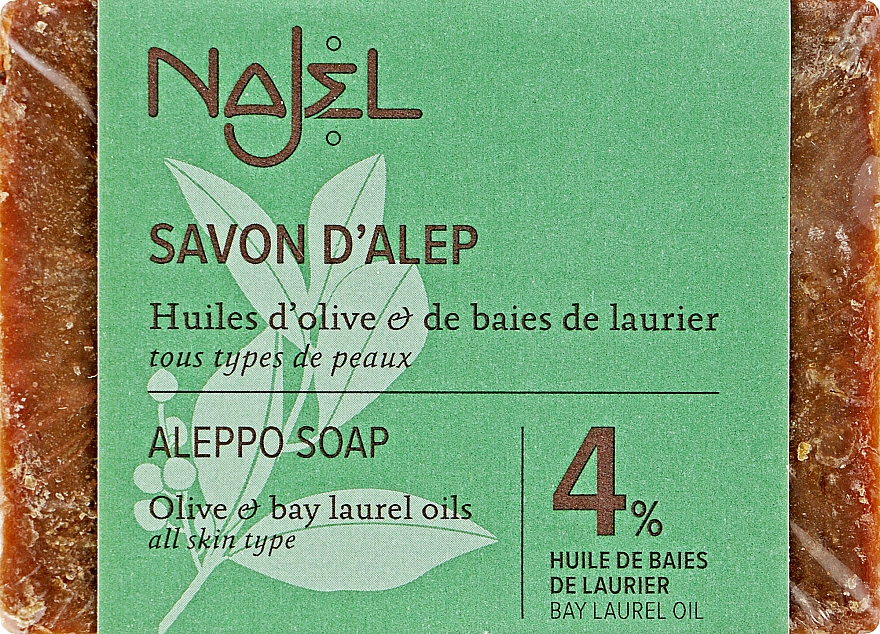 Мыло - Najel 4% Aleppo Soap