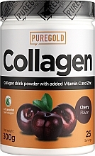 Колаген з вітаміном С і цинком, вишня - PureGold Collagen Marha — фото N1