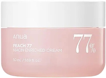 Увлажняющий крем для лица - Anua Peach 77% Niacin Enriched Cream  — фото N1