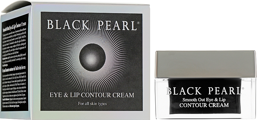 Крем для догляду за шкірою навколо очей і губ - Sea Of Spa Black Pearl Age Control Smooth Out Eye & Lip Contour Cream For All Skin Types — фото N3