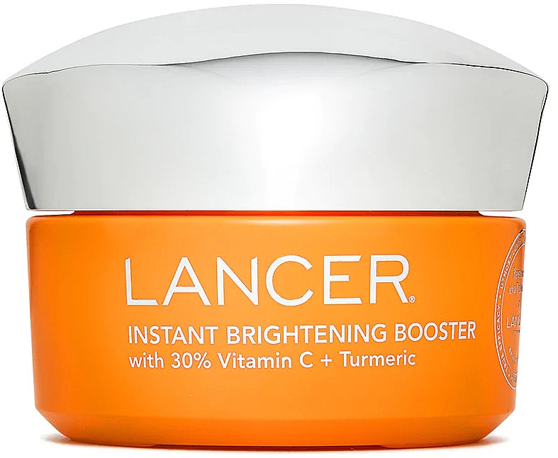 Крем-бустер для мгновенного осветления - Lancer Instant Brightening Booster with 30% Vitamin C + Turmeric — фото N1