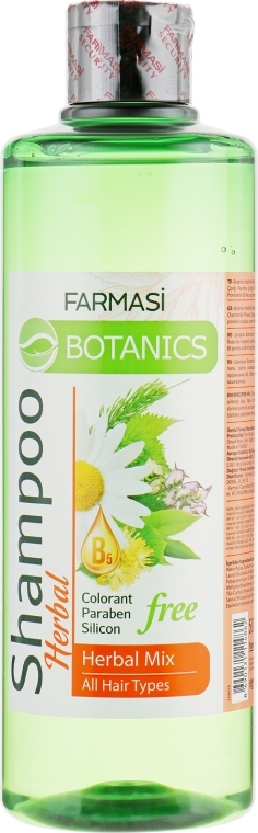 Шампунь для волос - Farmasi Botanics Herbal Mix Shampoo