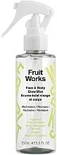 Духи, Парфюмерия, косметика Мист для сияния кожи лица и тела - Fruit Works Face & Body Glow Mist