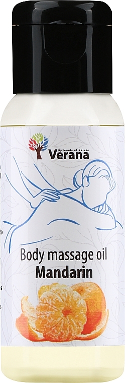 Масажна олія для тіла "Mandarin" - Verana Body Massage Oil — фото N1