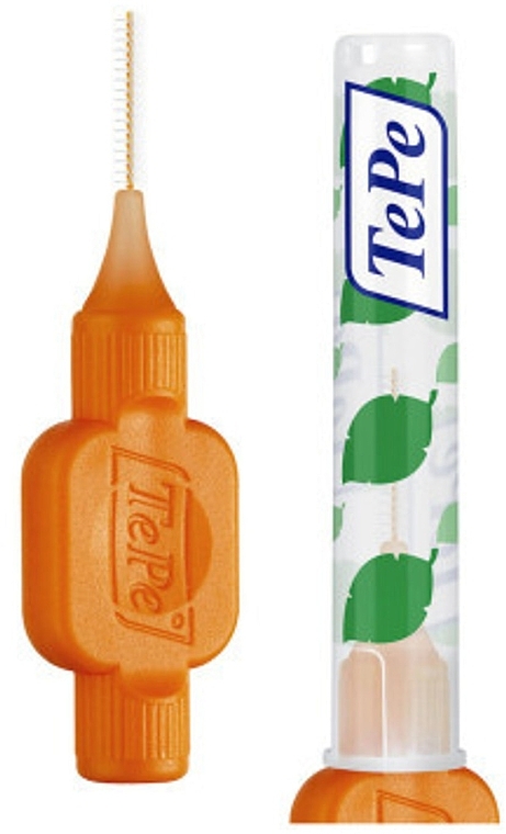 Набір міжзубних йоржиків - TePe Interdental Brush Size 1 Orange 0.45mm — фото N2