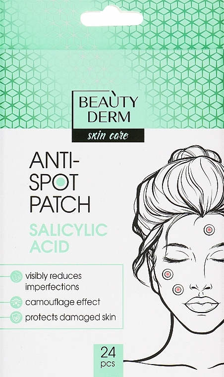 Патчі проти недоліків - Beauty Derm Anti-Spot Patch Salicylic Acid — фото N1