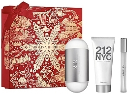 Парфумерія, косметика Carolina Herrera 212 For Women - Набір (edt/100ml + b/lot/100ml)