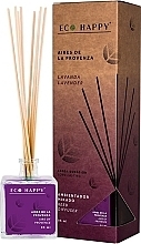 Парфумерія, косметика Аромадифузор "Лаванда" - Eco Happy Reed Diffuser