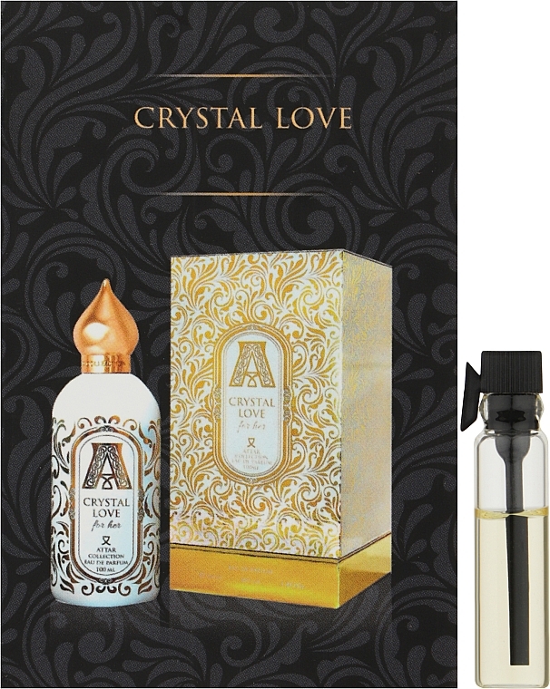Attar Collection Crystal Love for Her - Парфюмированная вода (пробник) — фото N3