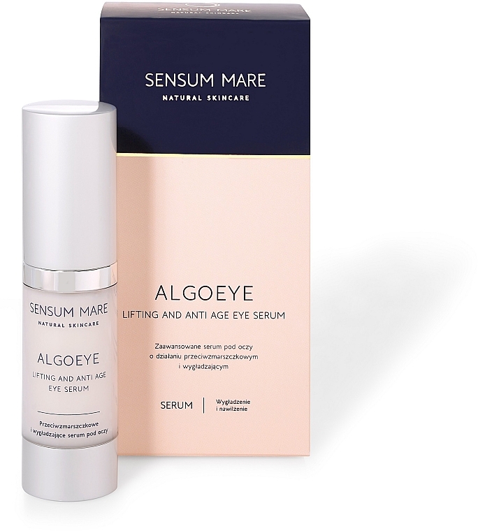 Сироватка проти зморщок для шкіри навколо очей - Sensum Mare Algoeye Lifting And Anti Age Eye Serum — фото N2