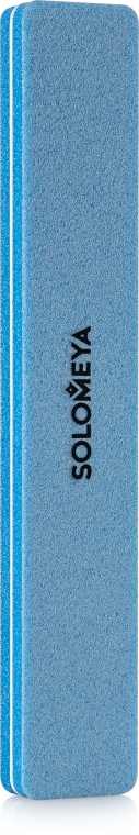 Буфер-шлифовщик, голубой - Solomeya Square Sanding Sponge #180/180 — фото N1
