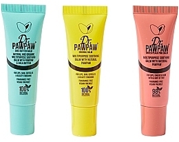 Набор - Dr. PAWPAW Glowing Trio Collection (3 x balm/10ml) — фото N2