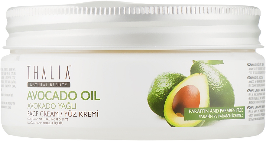 Крем для лица с маслом авокадо - Thalia Avocado Oil — фото N2