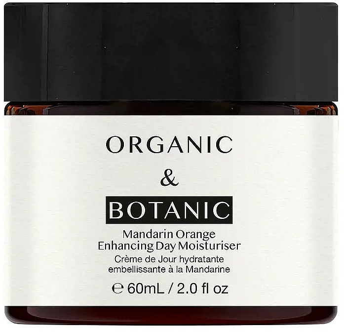 Зволожувальний денний крем для сухої шкіри - Organic & Botanic Mandarin Orange Enhancing Day Moisturiser — фото N2