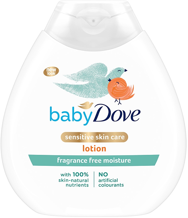 Лосьйон для тіла для дітей "Зволоження без запаху" - Dove Baby Sensitive Moisture Lotion — фото N1