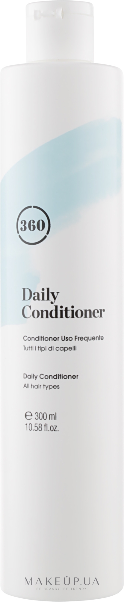 Кондиционер для ежедневного ухода за волосами - 360 Daily Conditioner All Hair Types — фото 300ml