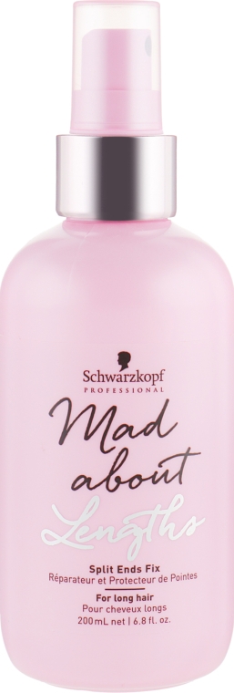 Спрей для сухих и посечённых кончиков длинных волос - Schwarzkopf Professional Mad About Lengths Split Ends Fix — фото N1