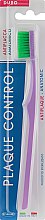 Зубна щітка "Контроль нальоту" жорстка, фіолетова - Piave Toothbrush Hard — фото N1