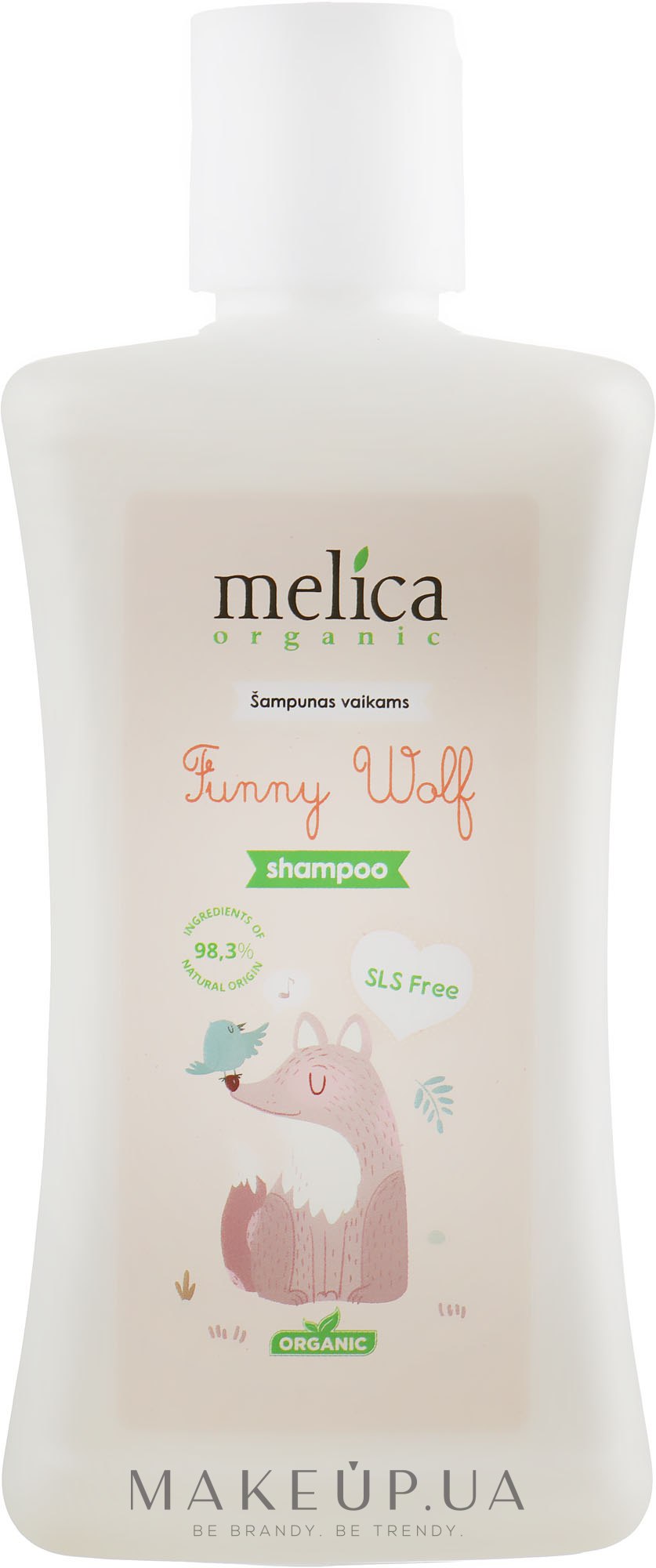 Детский шампунь "Волчонка" - Melica Organic Funny Walf Shampoo — фото 300ml