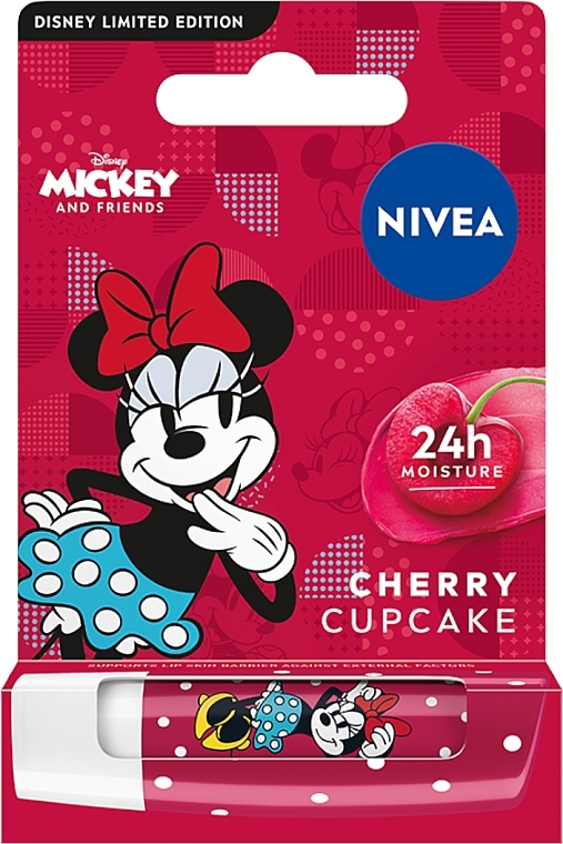 Гігієнічна помада для губ - NIVEA Minnie Mouse Disney Edition — фото N1