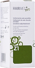 Очищающий и смягчающий флюид от зуда для кожи головы - Hairmed Z1 Purifying And Lenitive Anti-Itching Fluid — фото N2