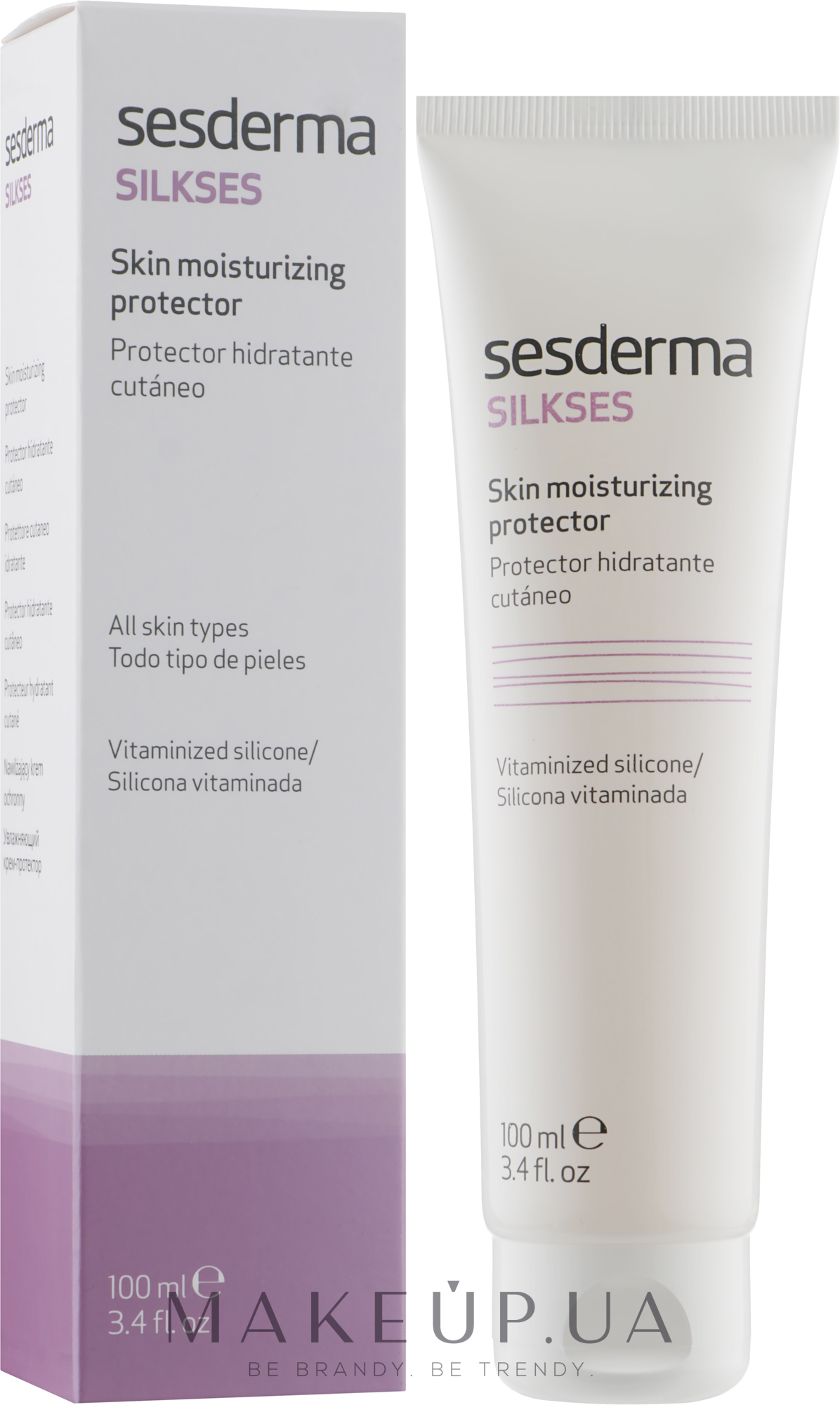 Зволожуючий крем - SesDerma Silkses Skin Protective Cream — фото 100ml