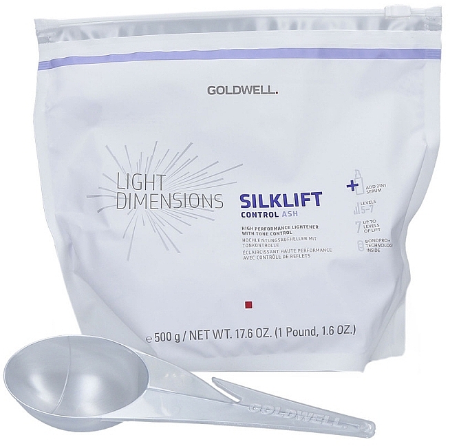 Осветитель для волос - Goldwell Silklift Control Ash Level 5-7 — фото N3