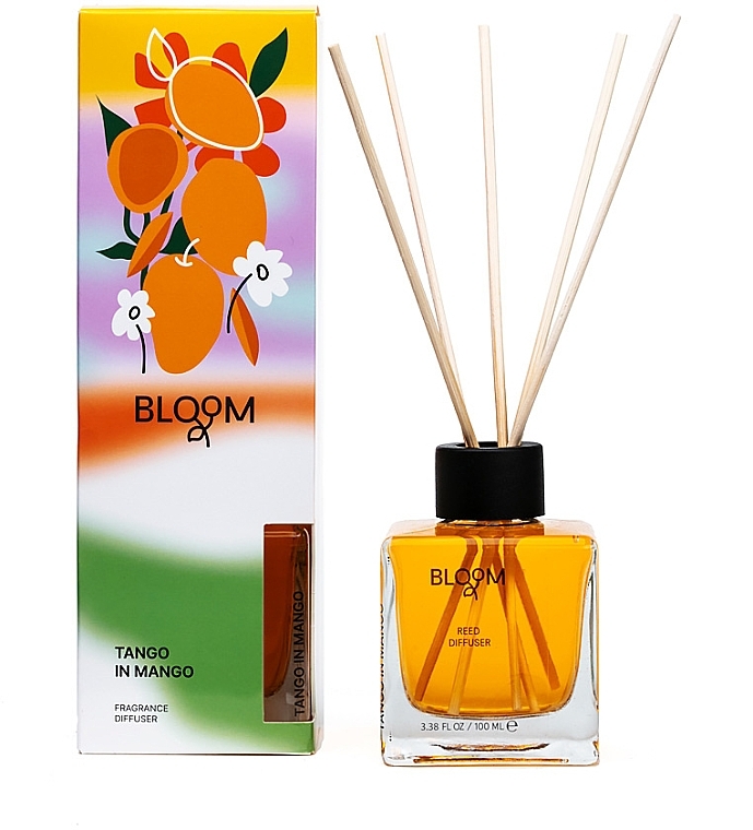 Aroma Bloom Reed Diffuser Tango In Mango - Аромадиффузор — фото N1
