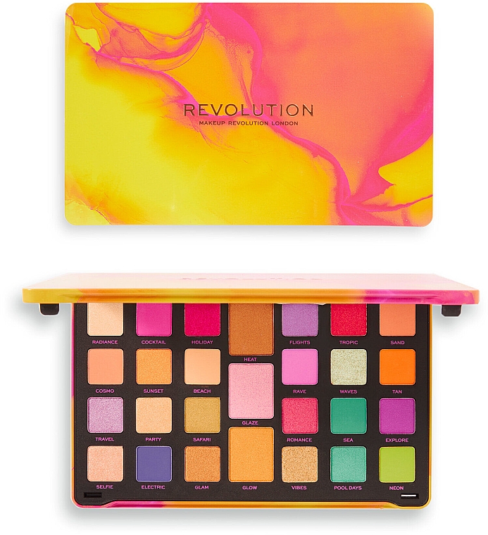 Палетка тіней - Makeup Revolution Neon Heat Limitless Shadow Palette — фото N1