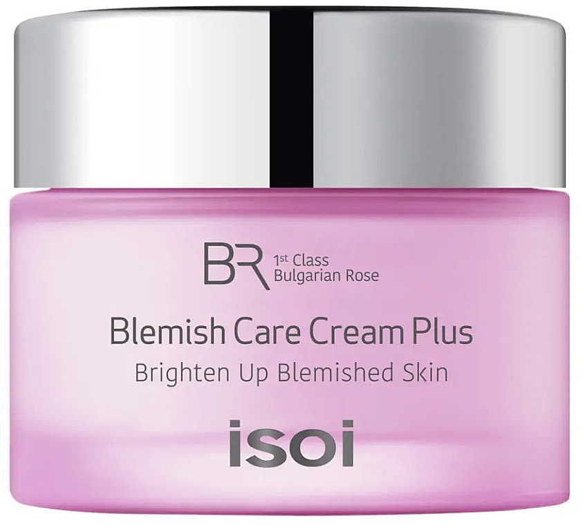 Крем для лікування акне й від пігментних плям - Isoi Bulgarian Rose Blemish Care Cream Plus — фото N1