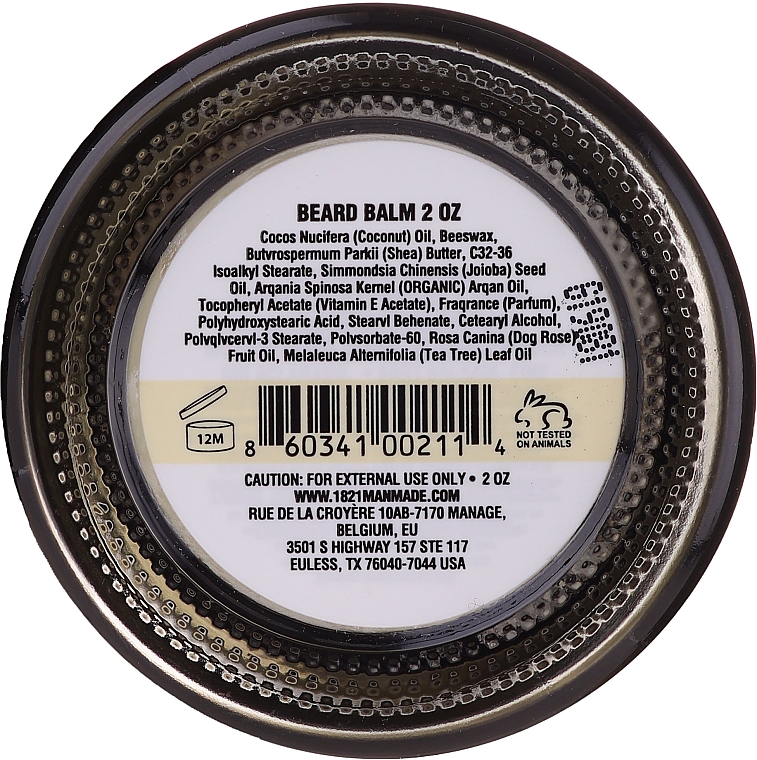 Бальзам для бороды - 18.21 Man Made Beard Balm Spiced Vanilla — фото N2
