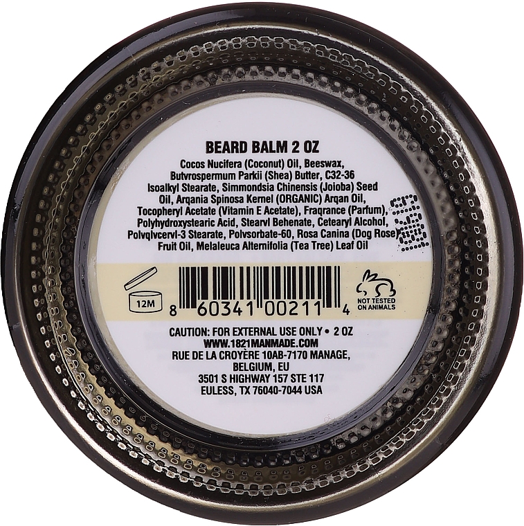 Бальзам для бороди - 18.21 Man Made Beard Balm Spiced Vanilla — фото N2