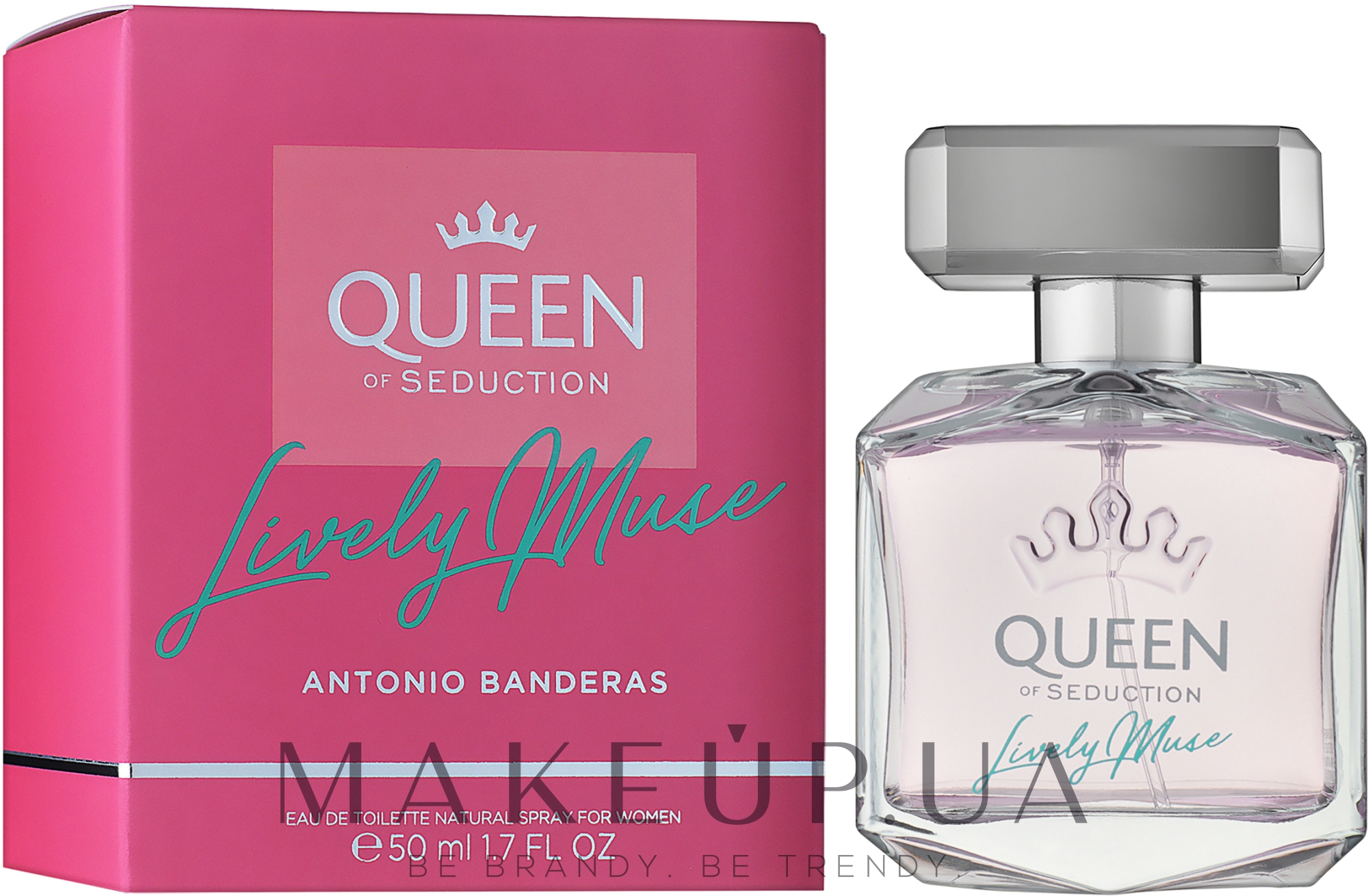 Antonio Banderas Queen of Seduction Lively Muse - Туалетна вода — фото 50ml