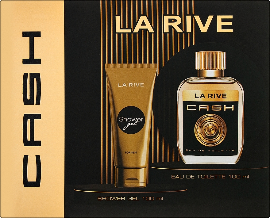 La Rive Cash - Набор (edt/100ml + sh/gel/100ml) — фото N1