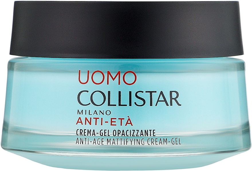 Матирующий антивозрастной крем для лица - Collistar Uomo Anti-Age Mattifying Cream-Gel — фото N1