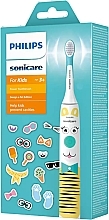 Электрическая звуковая зубная щетка для детей - Philips Sonicare For Kids Design A Pet Edition HX3601/01 — фото N3