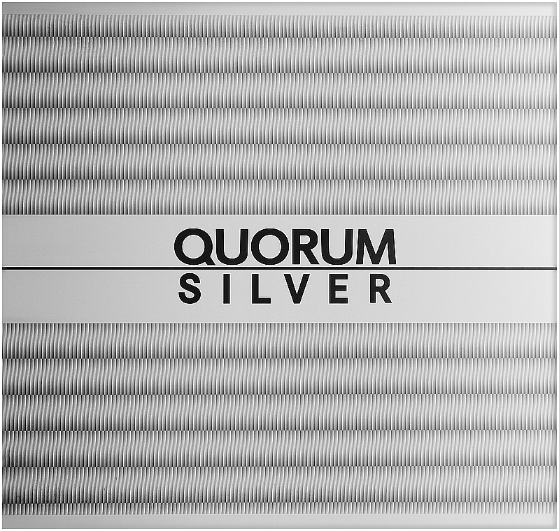 Antonio Puig Quorum Silver - Набор (edt/100ml + a/sh/lot/100ml) — фото N1